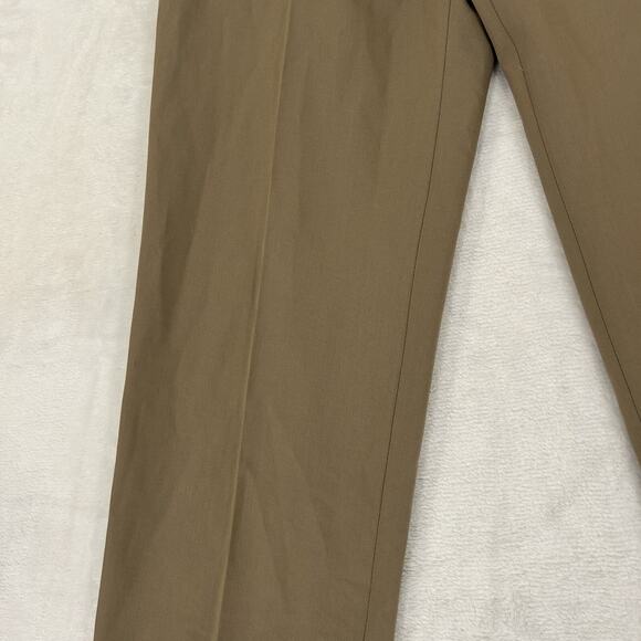 Van Heusen Mens Size 30 X 32 Khaki Flex Straight-Fit No-Iron Dress Pants NWT - Picture 6 of 14